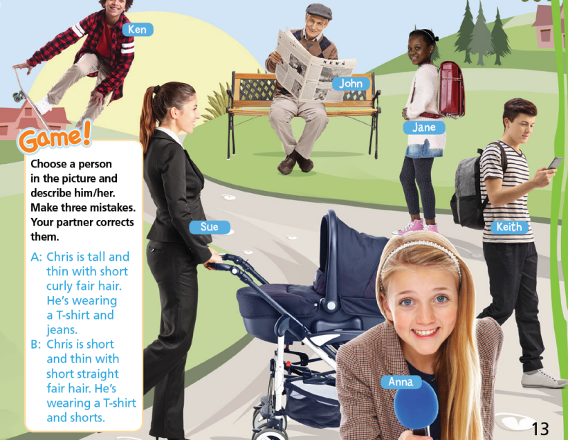 Tiếng Anh 7 Unit 1 My world trang 12 13