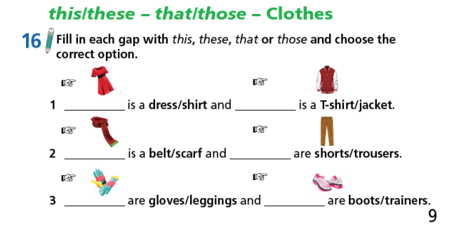 Tiếng Anh 7 Welcome back trang 8 9