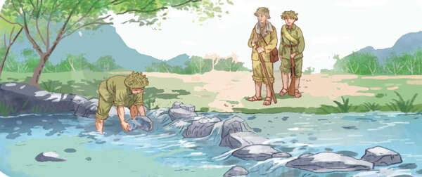 Bài 24: Cùng Bác qua suối - Đọc