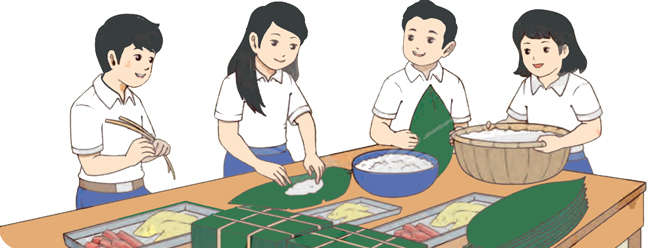 Bài 1: Chiếc áo của hoa đào