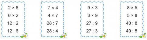 Bài 1 trang 63 Toán lớp 3 tập 1 Cánh Diều