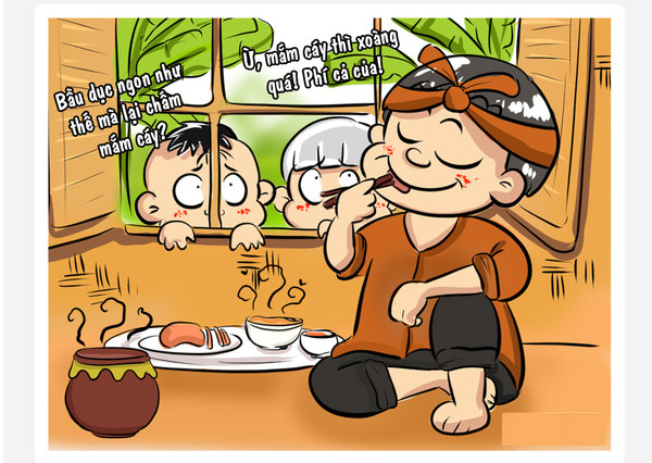 Dùi đục sao mà ăn được, phải là bầu dục 