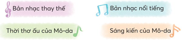 Bài 1: Từ bản nhạc bị đánh rơi 