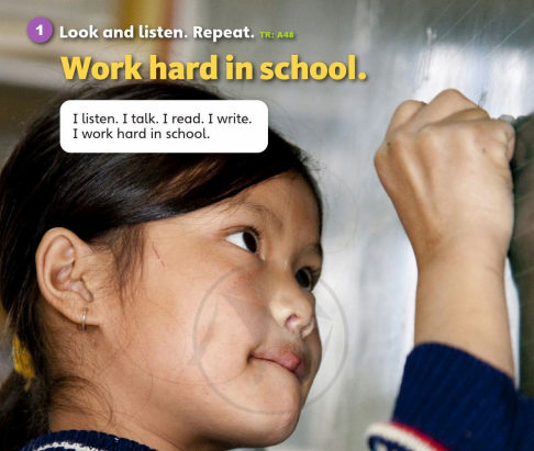 Tiếng Anh lớp 3 Unit 1 Value