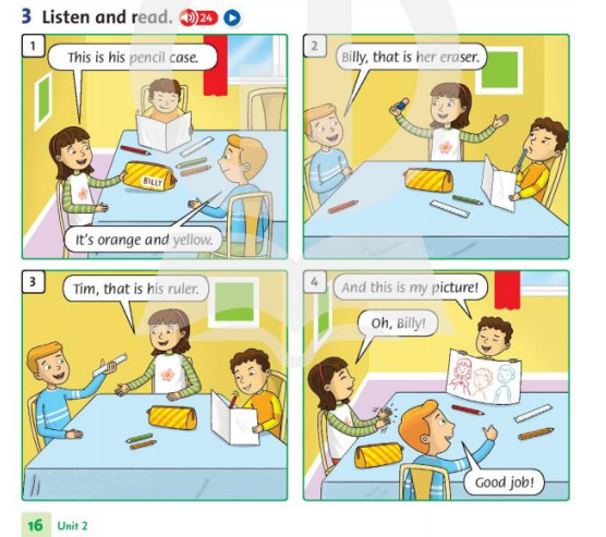 Family and Friends 3 Unit 2 Lesson 1