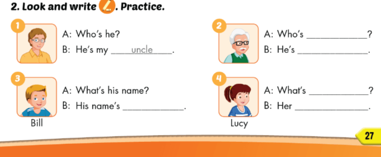 Sách Smart Start 3 Unit 2 Lesson 2