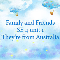 Trắc nghiệm Family and Friends 4 Special edition unit 1 Online