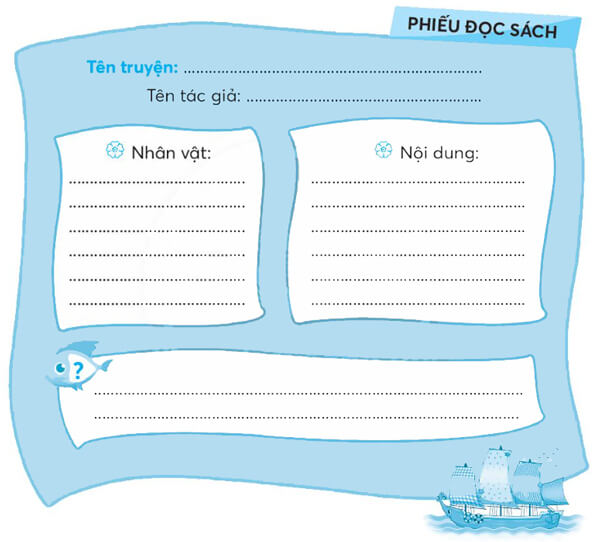 Bài 1: Chiếc nhãn vở đặc biệt