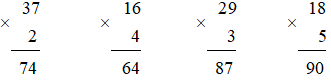Toán lớp 3 trang 67, 68, 69 Bài 23: Nhân số có hai chữ số với số có một chữ số | Kết nối tri thức