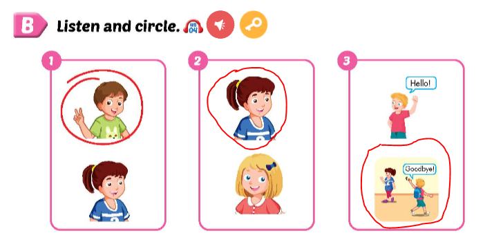 Sách bài tập Tiếng Anh lớp 3 Smart Start Getting Started Lesson 3