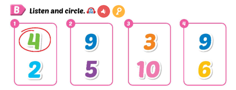 Sách bài tập Tiếng Anh lớp 3 Smart Start Getting Started Lesson 5