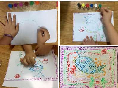 Vẽ chấm không vẽ nét