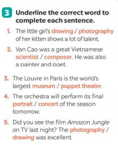 Tiếng Anh 7 Unit 4 A Closer Look 1