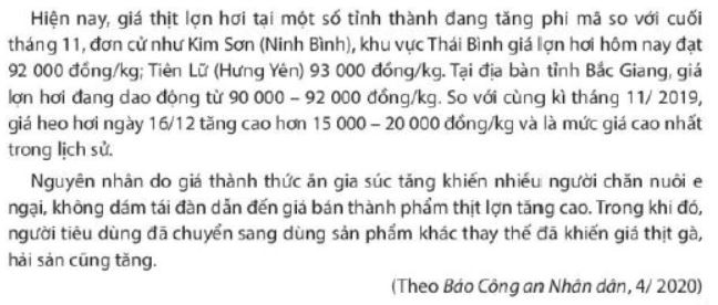 Giải Kinh tế và Pháp luật 10 Bài 4