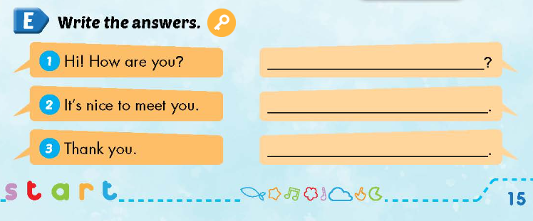 Sách bài tập Tiếng Anh lớp 3 Smart Start Unit 1 Ethics