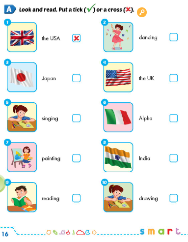 Sách bài tập Tiếng Anh 3 Smart Start Unit 1 Review and Practice