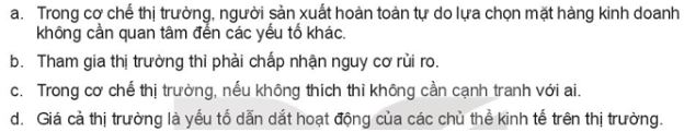 Giải Kinh tế và Pháp luật 10 Bài 4
