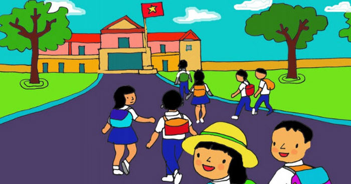 Tả ngôi trường của em lớp 3