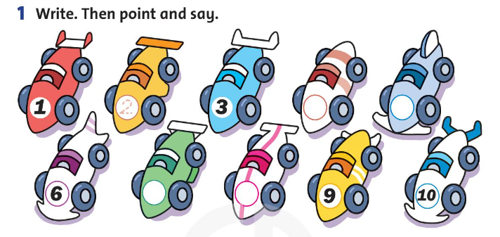 Family and Friends 3 Workbook Starter Lesson 3