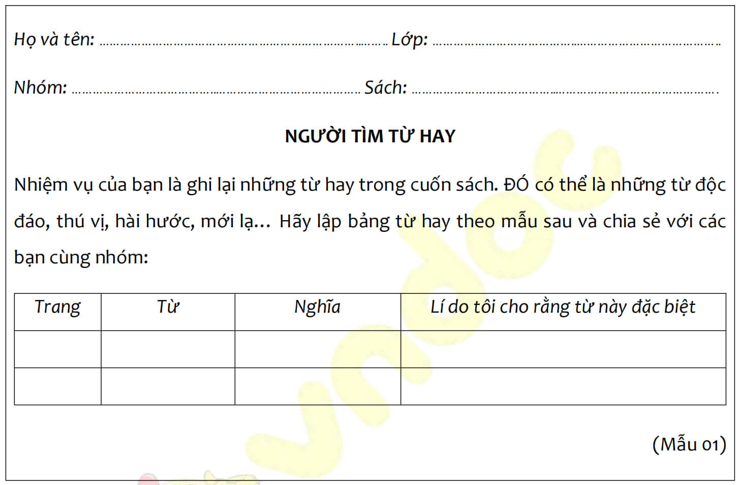 mau phieu doc sach lop 6 1*375555