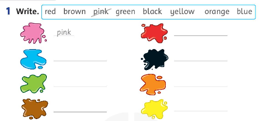 Family and Friends 3 Workbook Stater Lesson 5