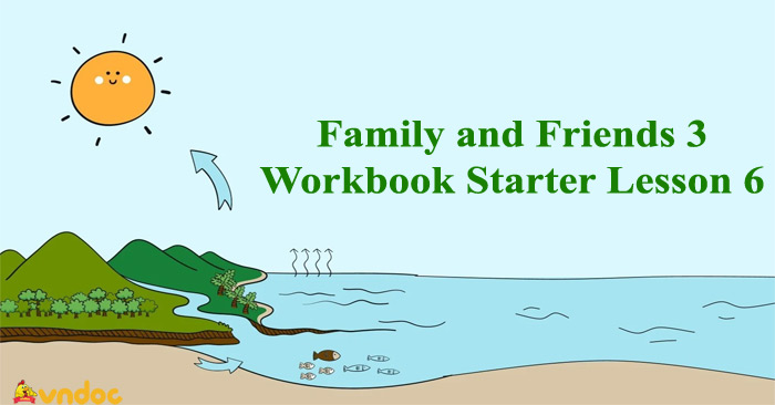 Family and Friends 3 Workbook Starter Lesson 6 - Sách bài tập Tiếng Anh ...