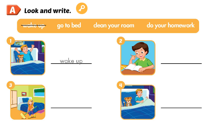 Sách bài tập Tiếng Anh 3 Smart Start Unit 2 Lesson 3