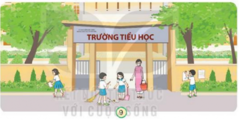 Giải bài 7 Giữ an toàn và vệ sinh ở trường