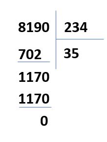 Cách ước lượng thương khi chia cho số có hai chữ số, ba chữ số