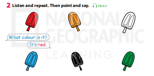 Tiếng Anh 3 Wonderful World Unit 0 Colors