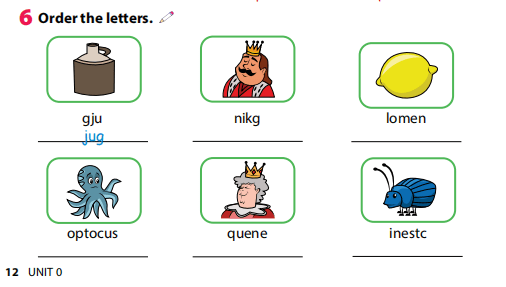 Tiếng Anh 3 Wonderful World Unit 0 Alphabet