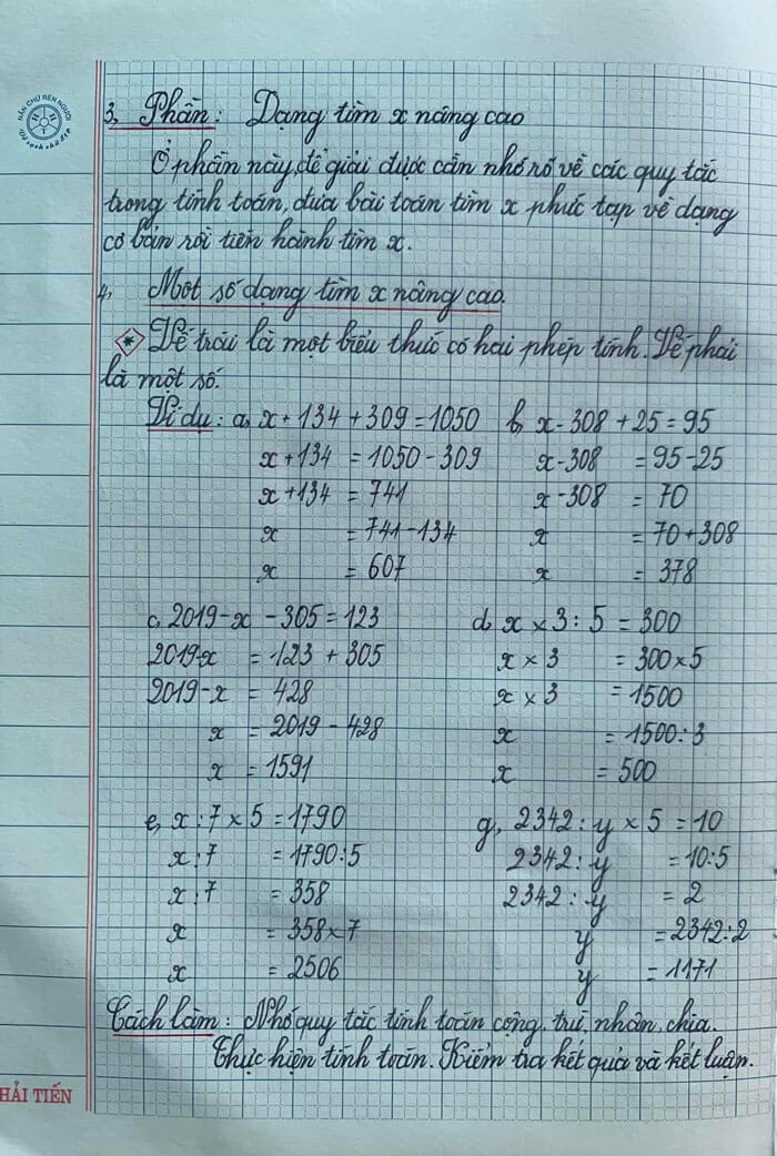 tóm tắt công thức toán lớp 3 ảnh 3