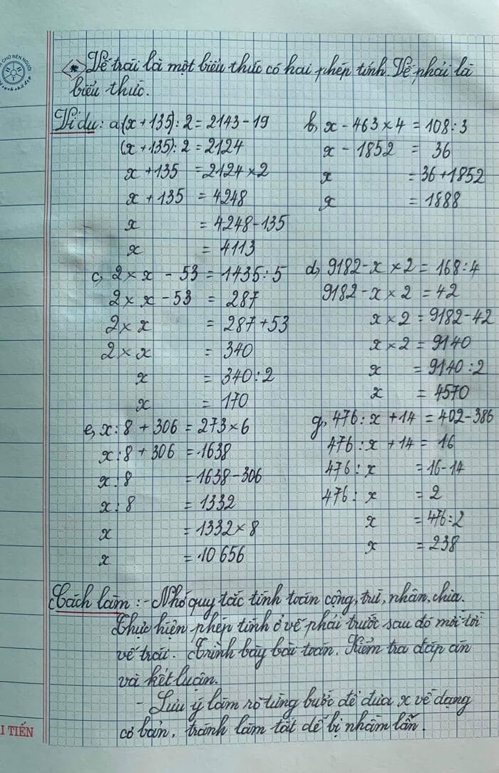 tóm tắt công thức toán lớp 3 ảnh 6