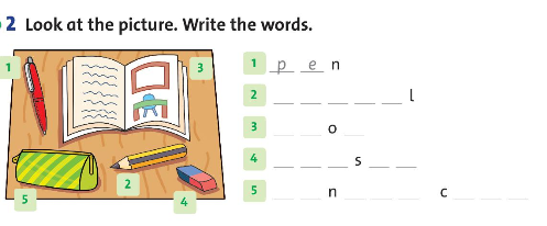 Family and Friends 3 Workbook Unit 2 Lesson 1