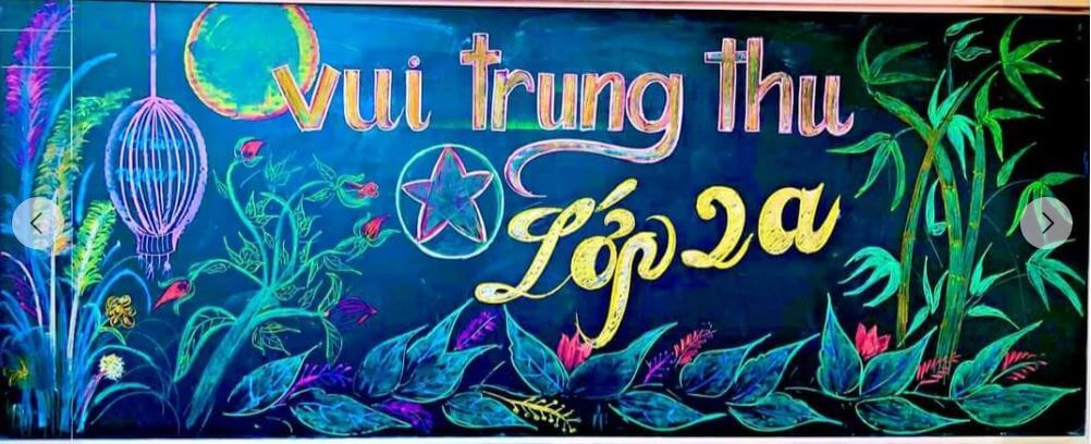 Trang trí Trung thu lớp học