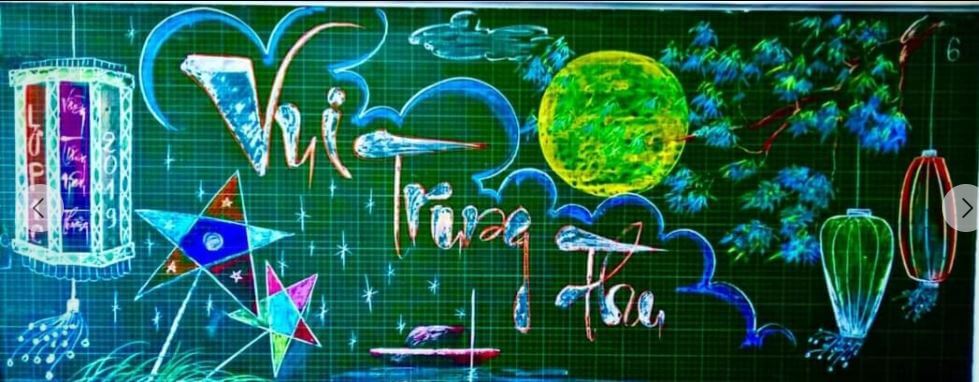 Bảng lớp Trung thu