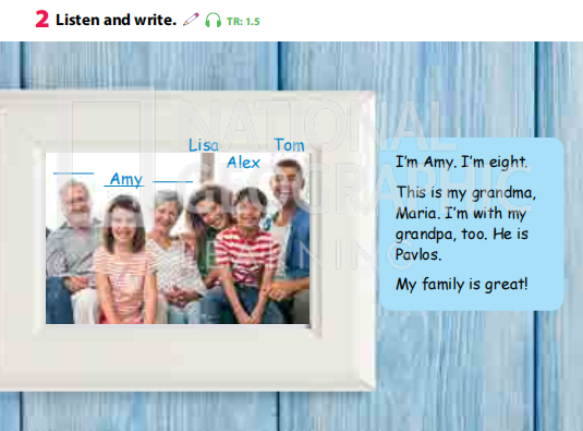 Tiếng Anh 3 Wonderful World Unit 1 Lesson 2