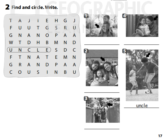 Sách bài tập Tiếng Anh 3 Wonderful World Unit 1 Lesson 2