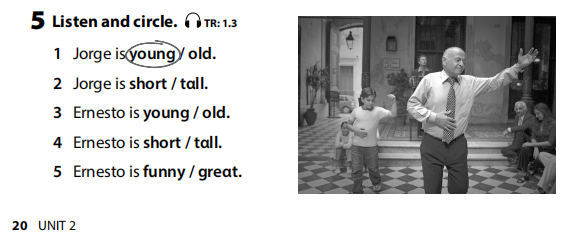 Sách bài tập Tiếng Anh 3 Wonderful World Unit 1 Lesson 3