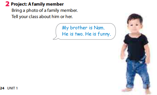 Tiếng Anh 3 Wonderful World Unit 1 Funtime & Project