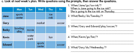 Tiếng Anh lớp 7 Unit 1 Lesson 2
