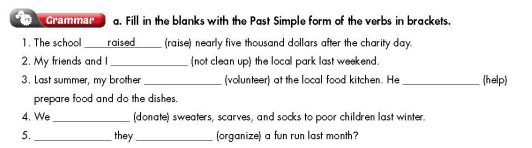 Tiếng Anh lớp 7 Unit 4 Review