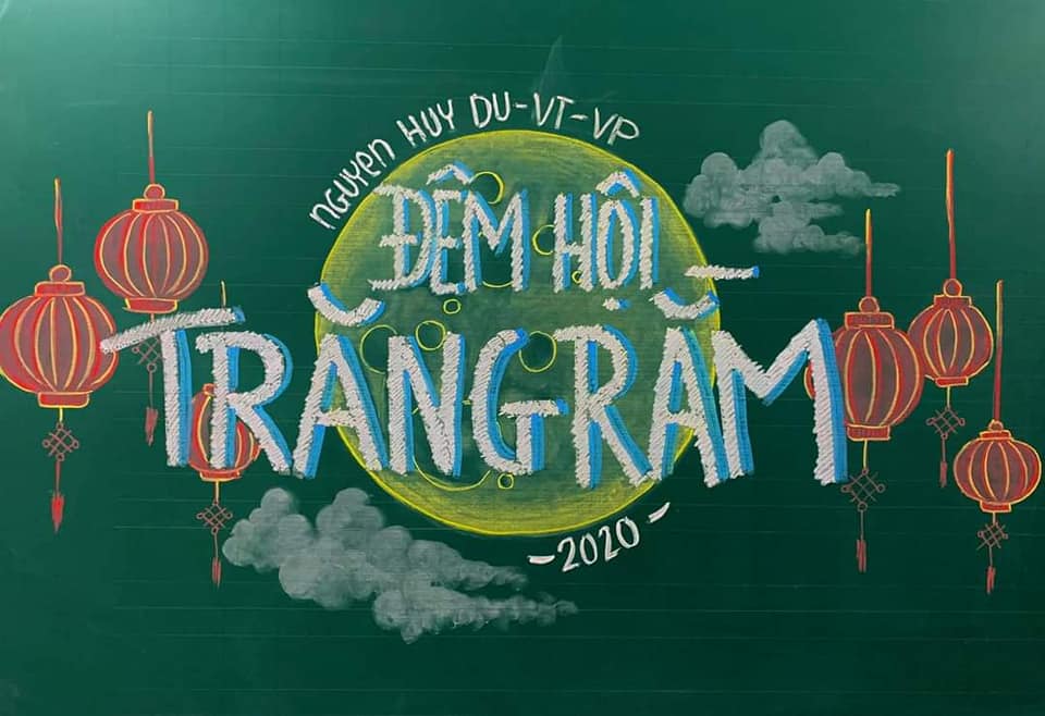 Trang trí Trung thu lớp học