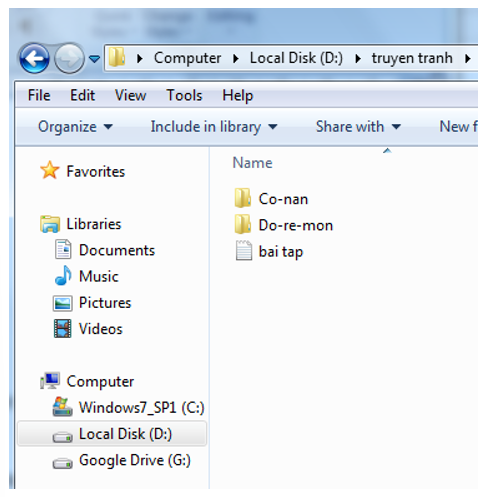 Tin học lớp 3 Bài 9: Thực hành với tệp và thư mục trong máy tính trang 42, 43, 44, 45 | Kết nối tri thức (ảnh 1)