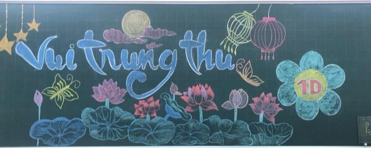 Trang trí Trung thu lớp học