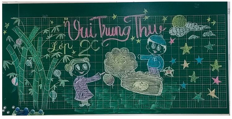 Trang trí Trung thu lớp học