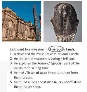 Tiếng Anh 7 Friends Plus Workbook Unit 3 Vocabulary and Listening