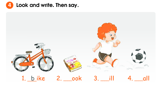 Giải SBT Tiếng Anh lớp 1 Unit 1 In the school playground