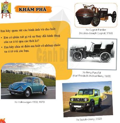 Khám phá - trang 50 SGK Mĩ thuật lớp 6 Cánh Diều