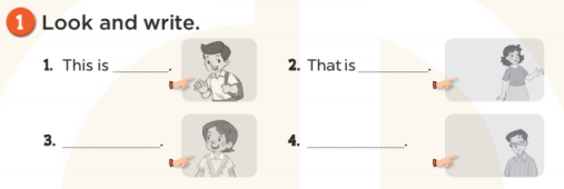 Sách bài tập Tiếng Anh 3 Unit 3 Our friends